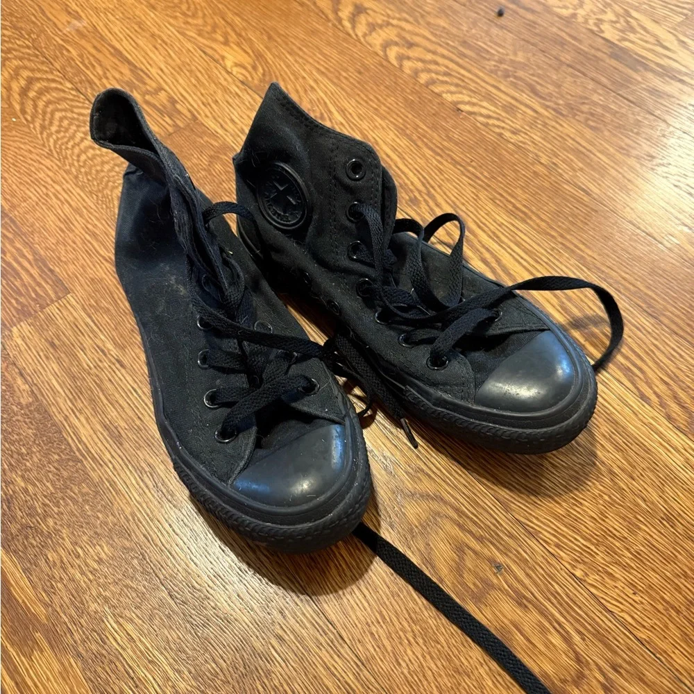Converse All Star High Top Sneakers in Black